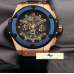 HK852 HUBLOT GENEVE BİG BANG KİNG SKELETON MAVİ